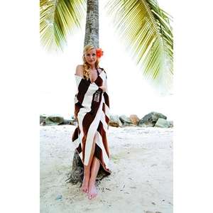 Horizontal Cabana Stripe Beach Towel 