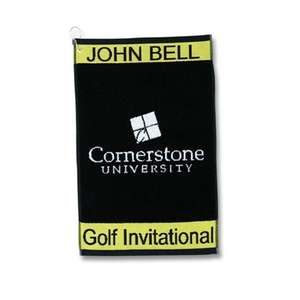 Simba Jacquard Woven Golf Towel