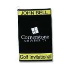 Imprinted Towels - Simba Jacquard Woven Golf Towel