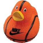 Logo Sport & Outdoor Stress Balls - Basketball Rubber Duck