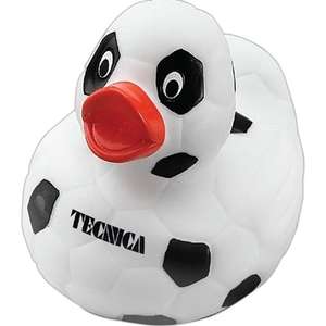 Custom Promotional Soccer Rubber Duck