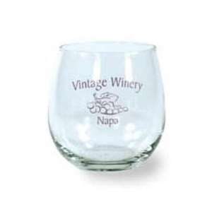 Custom Promotional Libbey 16-3/4 oz Stemless Wine Glass