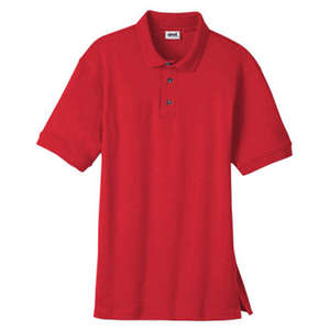 Anvil Youth 50/50 Stain Release Sport Shirt - Dark/Colors Red