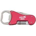 Imprinted Flashlights - Bottle Opener Knife Light