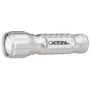 Metal Gear LED Flashlight Silver