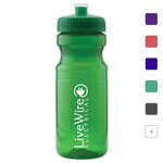 Promotional Promotional Products - 24 oz Push/Pull Top Translucent Sport Bottle