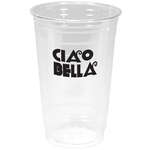 Personalized Promotional Products - Clear Plastic Cup - 20 oz