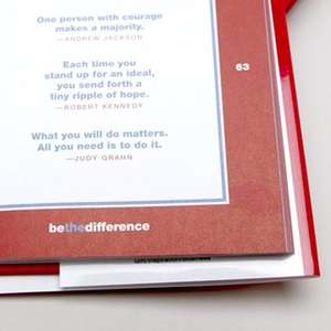 Quotation Books Inspiration Series - Be the Difference 