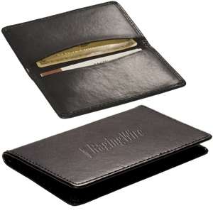 Custom Promotional Leeman Alpine Cowhide Card Case