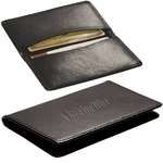 Promotional Business Card Holders - Leeman Alpine Cowhide Card Case