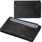 Promotional Business Card Holders - Leeman Roxy Gusseted Card Case