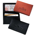Promotional Business Card Holders - Leeman Jersey ID Card Case