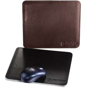 Custom Promotional Leeman St. Regis Leather Mouse Pad