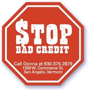 Custom Promotional Stop Sign Magnet - Indoor
