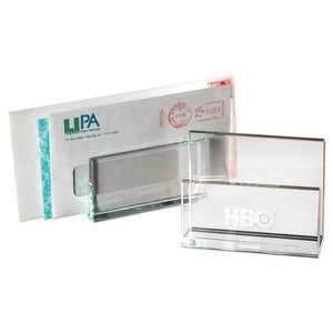 Leeman Atrium Glass Letter Holder