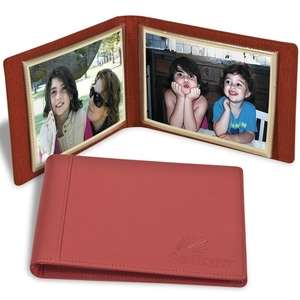 Custom Promotional Leeman York Calfskin Photo Brag Book