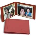 Personalized Photo Frames - Leeman York Calfskin Photo Brag Book