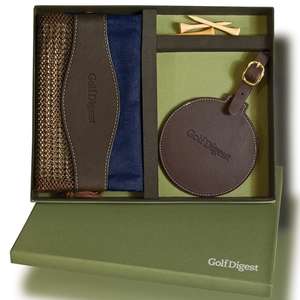 Leeman Woodbury Golf Tag and Valuables Pouch Set 