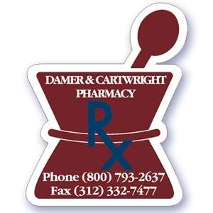 Custom Promotional Mortar & Pestle Magnet - Indoor