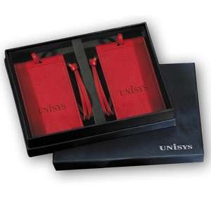 Custom Promotional Leeman Voyager Magnetic Luggage Tag Set