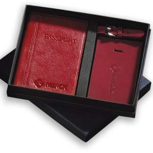 Leeman Peconic Passport and Luggage Tag Set