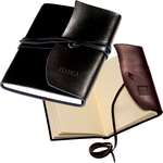 Personalized Journals, Organizers & Portfolios - Leeman Americana Leather-Wrapped Journal