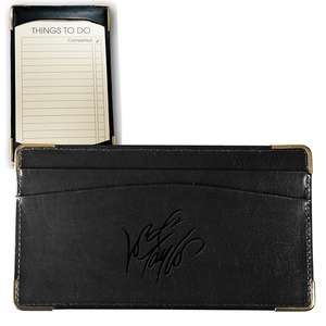 Custom Promotional Leeman Bliss Cowhide Jotter Pad Holder