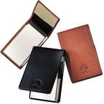 Promotional Journals, Organizers & Portfolios - Leeman Helmsley Calfskin Jotter Pad