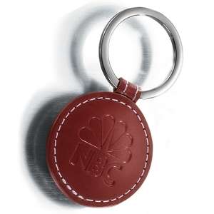 Leeman Limelight Round Leather Key Fob
