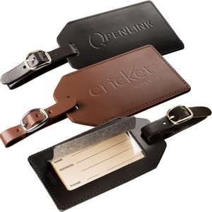 Custom Promotional Leeman Grand Central Luggage Tag