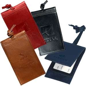 Custom Promotional Leeman Voyager Magnetic Luggage Tag