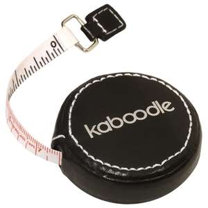 Custom Promotional Leeman Seventh Avenue Round Leather Tape Measure