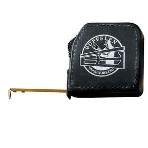 Custom Promotional Leeman Union Square Leather Tape Measure