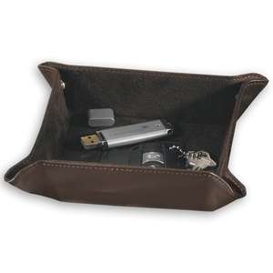 Custom Promotional Leeman Grand Street Leather Catch-All