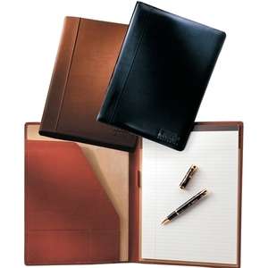 Leeman Harrison Calfskin Leather Portfolio - Large 