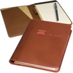Leeman Harrison Calfskin Leather Portfolio - Large 
