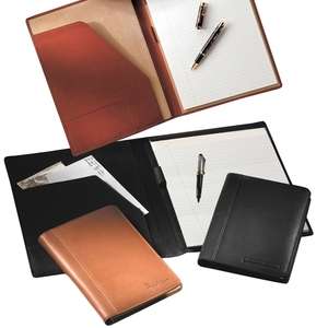 Leeman Harrison Calfskin Leather Portfolio - Junior 