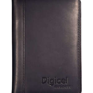 Custom Promotional Leeman Harrison Calfskin Leather Portfolio - Junior