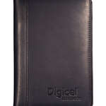 Custom Journals, Organizers & Portfolios - Leeman Harrison Calfskin Leather Portfolio - Junior