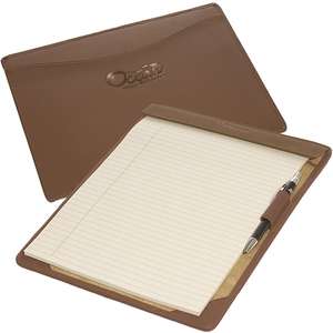 Leeman Wall Street Cowhide Writing Pad Holder - Large