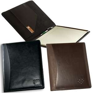 Custom Promotional Leeman Soho Leather Business Portfolio