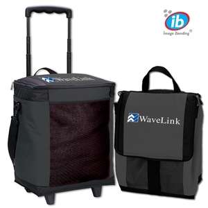 Custom Promotional Ice 30-Can Roller Cooler