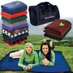 Promotional Household Items - Fleece/Nylon Picnic Blanket