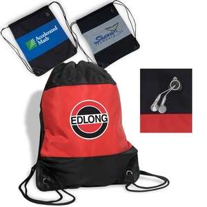 Custom Promotional Microfiber String Backpack