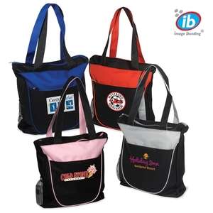 Duo-Tone Zippered Tote