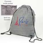Wholesale Backpacks - Fleece String-A-Sling Backpack