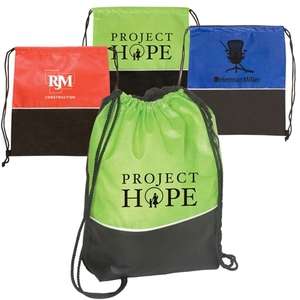 Non-Woven Textured String Backpack - 80 GSM 