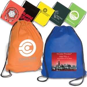 Econo Non-Woven String Backpack - 80 GSM