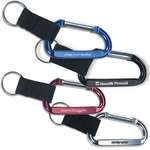 Imprinted Carabiner Keychains - Clip-And-Go Carabiner Key Tag