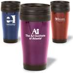 Imprinted Travel Coffee Tumblers - Translucent Tumbler